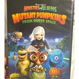 Monsters vs Aliens Mutant Pumpkins from Outer Space DVD DreamWorks Animation
